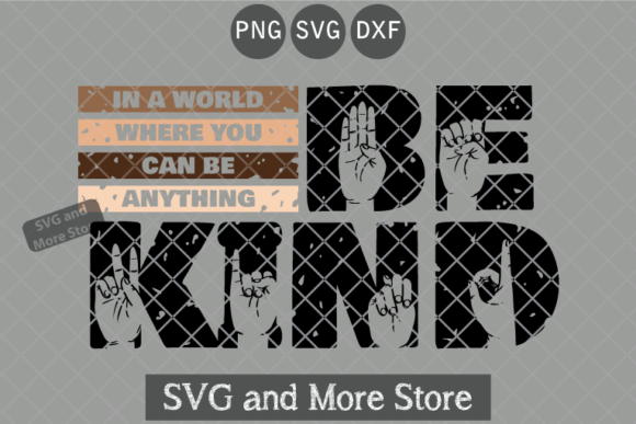 Be Kind Sign Language: An Embroidery Design Review