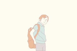 School Boy Icon Vector: An Embroidery Review