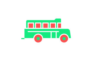 School Bus Flat Icon: An Embroidery Designer’s Review