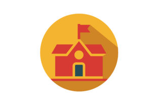 School Flat Icon Vector: An Embroidery Review
