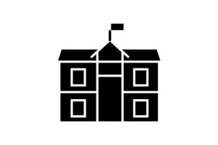 School Glyph Icon Vector: An Embroidery Review