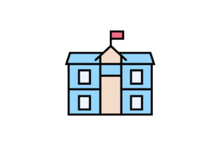 School Linear Fill Icon Vector: An Embroidery Review