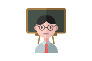 Teacher and Board Icon: An Embroidery Review