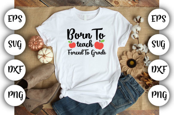 Teacher Born to Teach Forced to: Embroidery Review